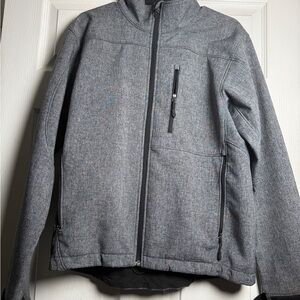 Kirkland Signature Gray Heather Softshell Jacket